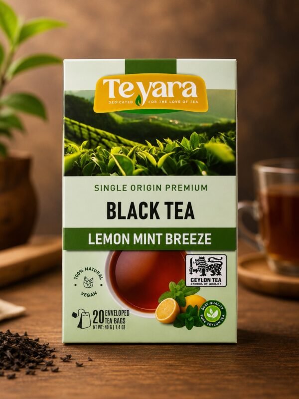 flavored lemon mint breeze