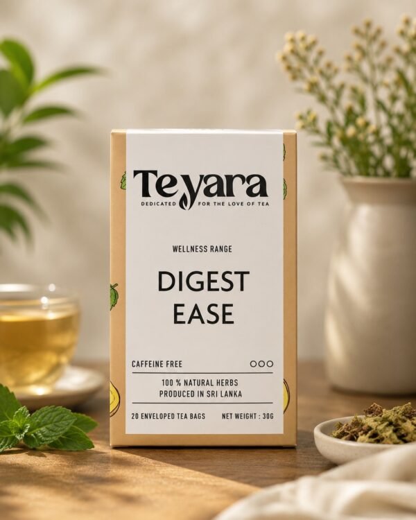 flavored tea digest ease